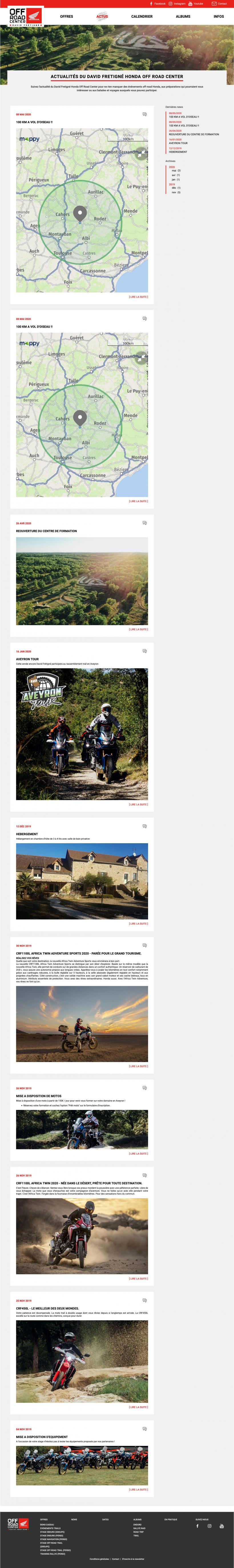 Site internet David Fretigne