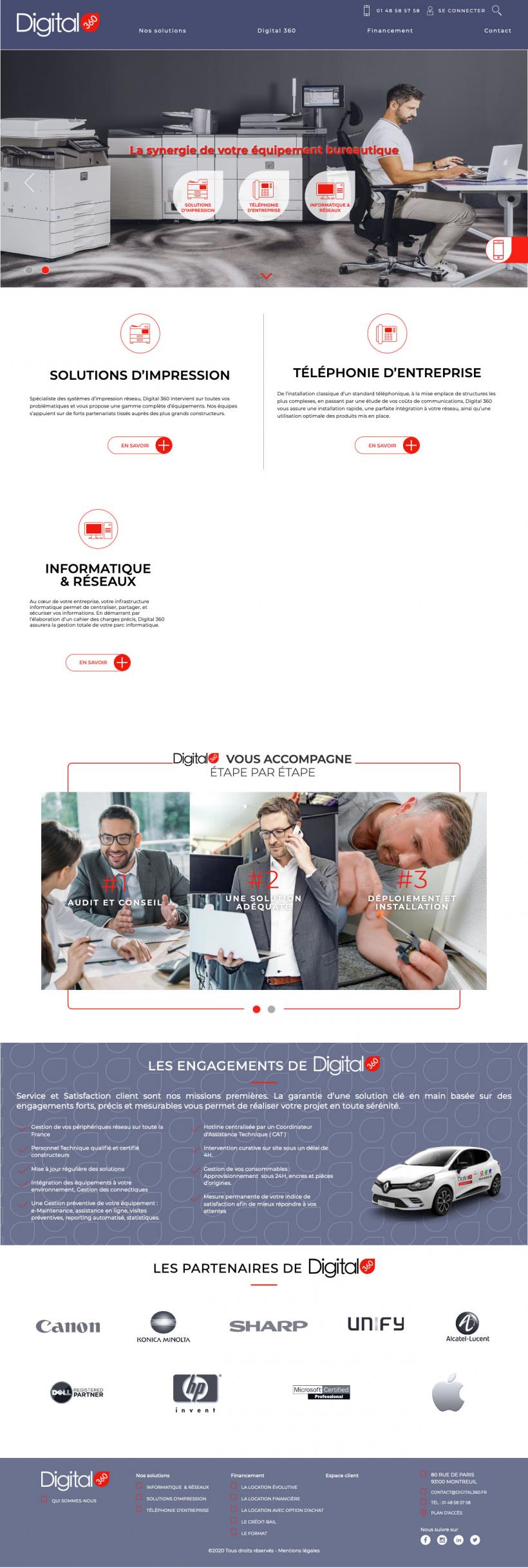 Site internet Digital360