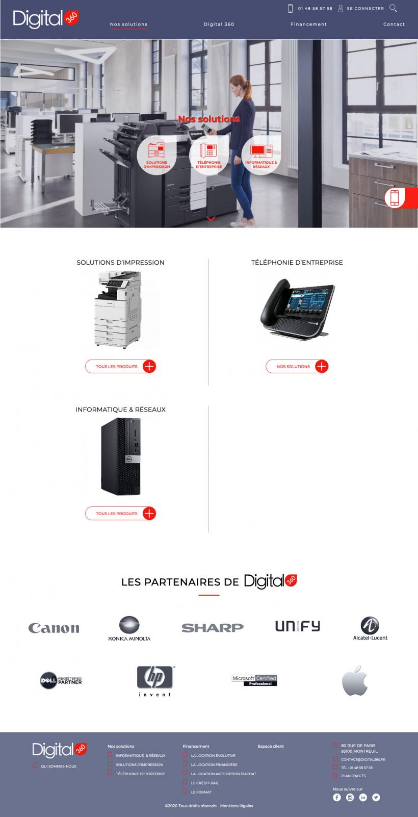 Site internet Digital360