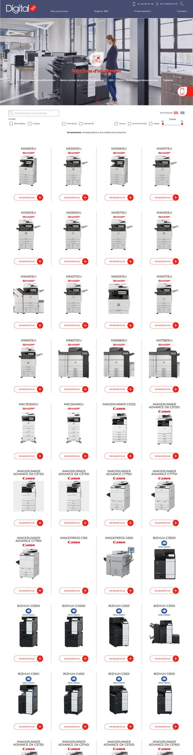 Site internet Digital360